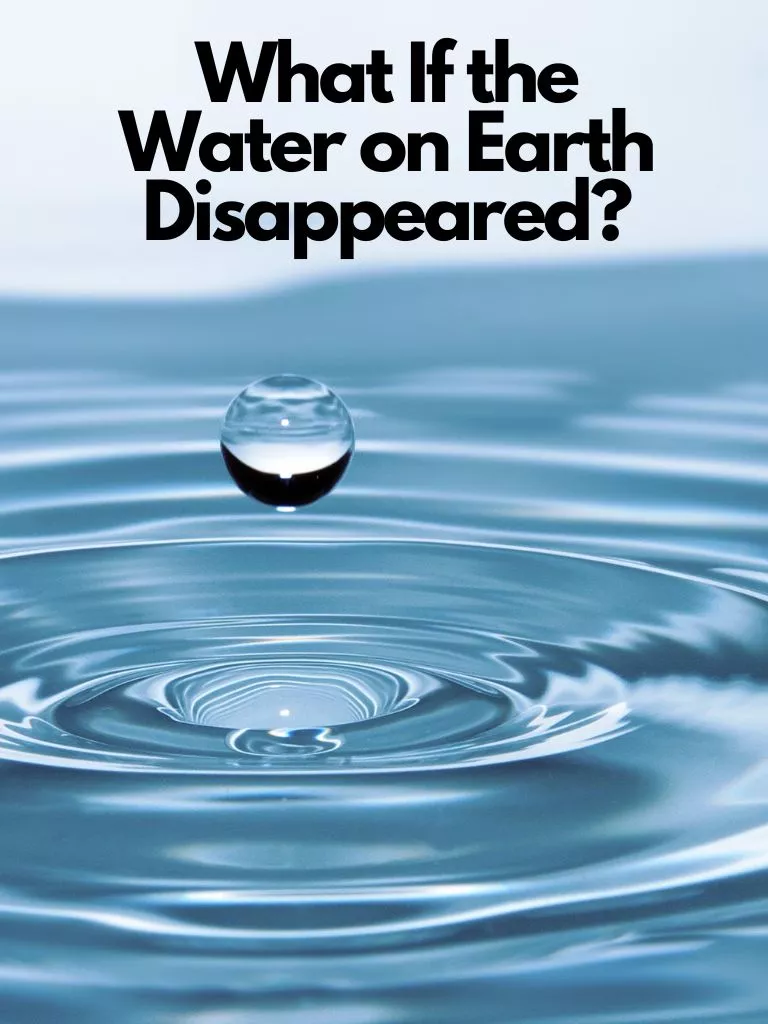What If the Water on Earth Disappeared
