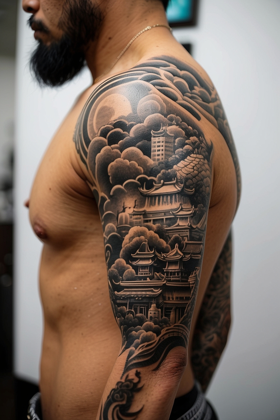 Aftercare Guidelines for Full Sleeve Oriental Tattoos