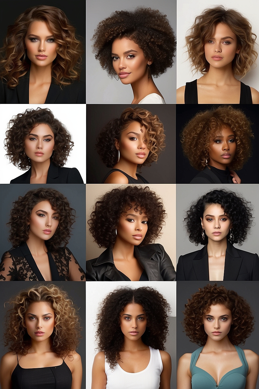 Awesome Inspirations for Unique Curly Hairstyles!