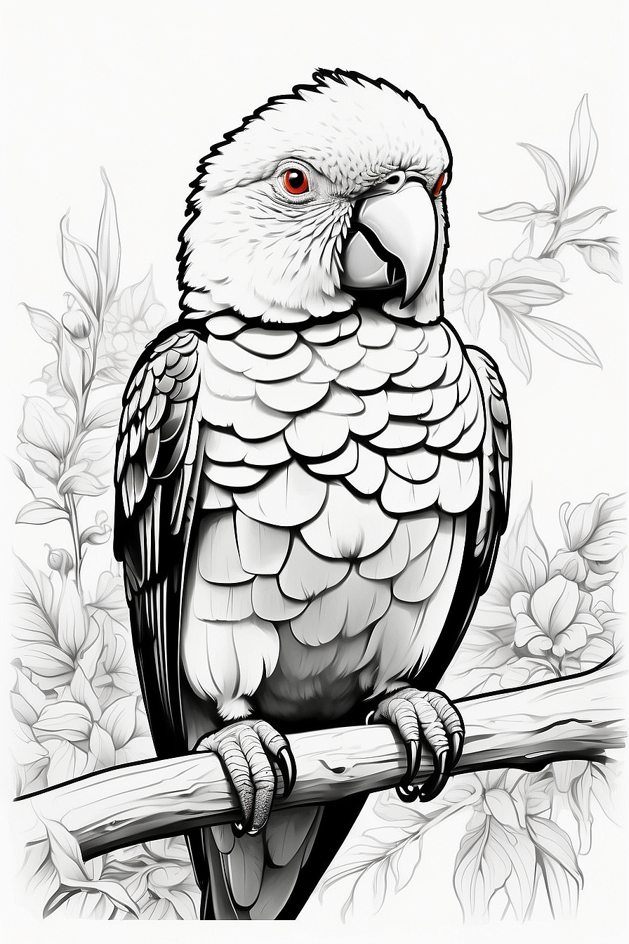 Awesome Lorikeet Coloring Pages for Kids