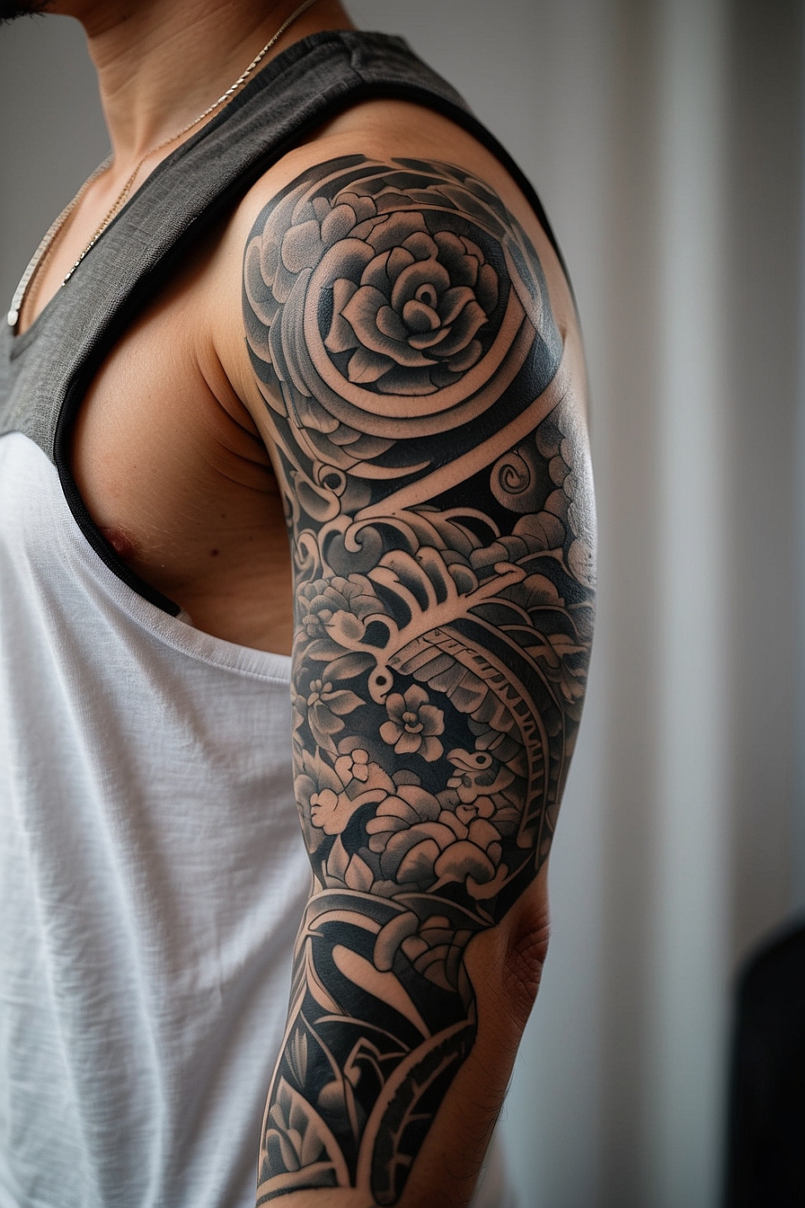 Customizing Your Full Sleeve Oriental Tattoo for Uniqueness