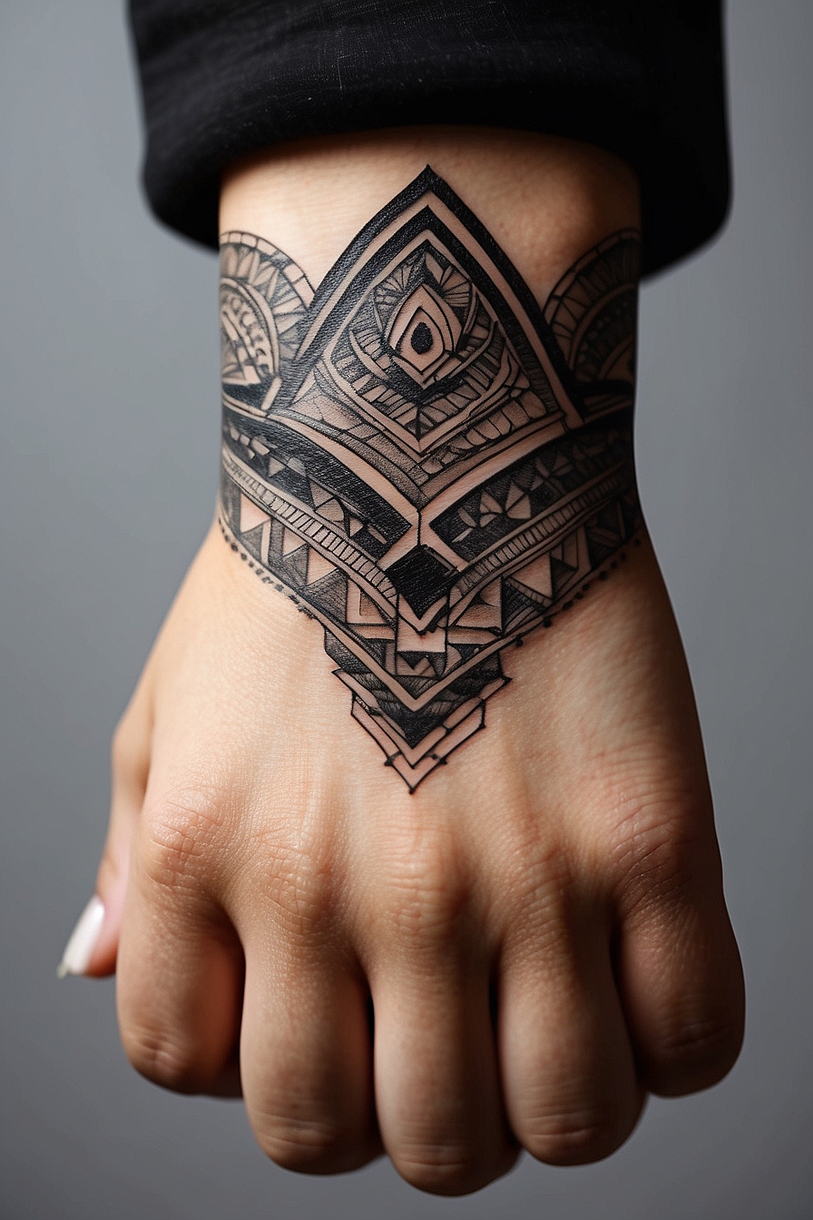 Decoding Meanings Behind Wrist Hand Band Tattoos