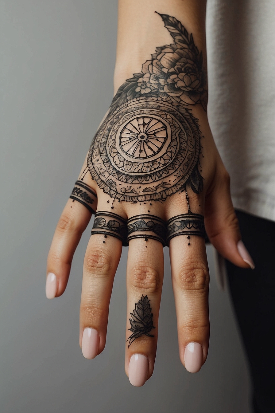 Decoding the Symbolism What Does Tattoo Ring Hand Mean