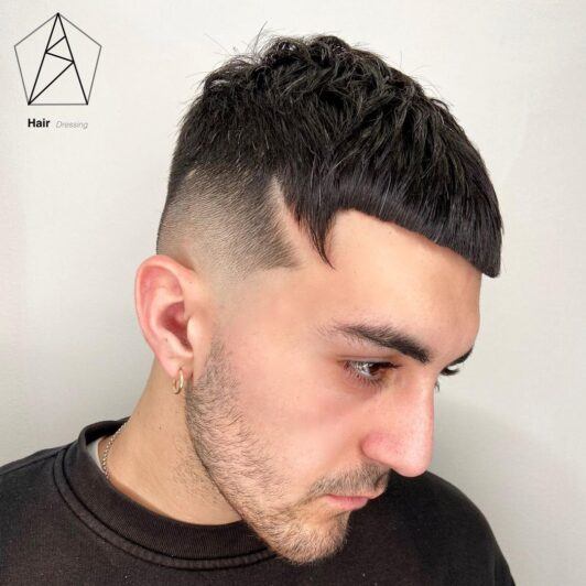 Edgar Haircut with Hairline European