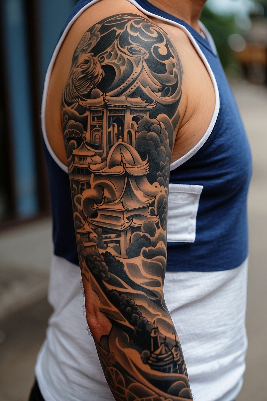 Finding the Right Tattoo Artist for Your Oriental Full Sleeve