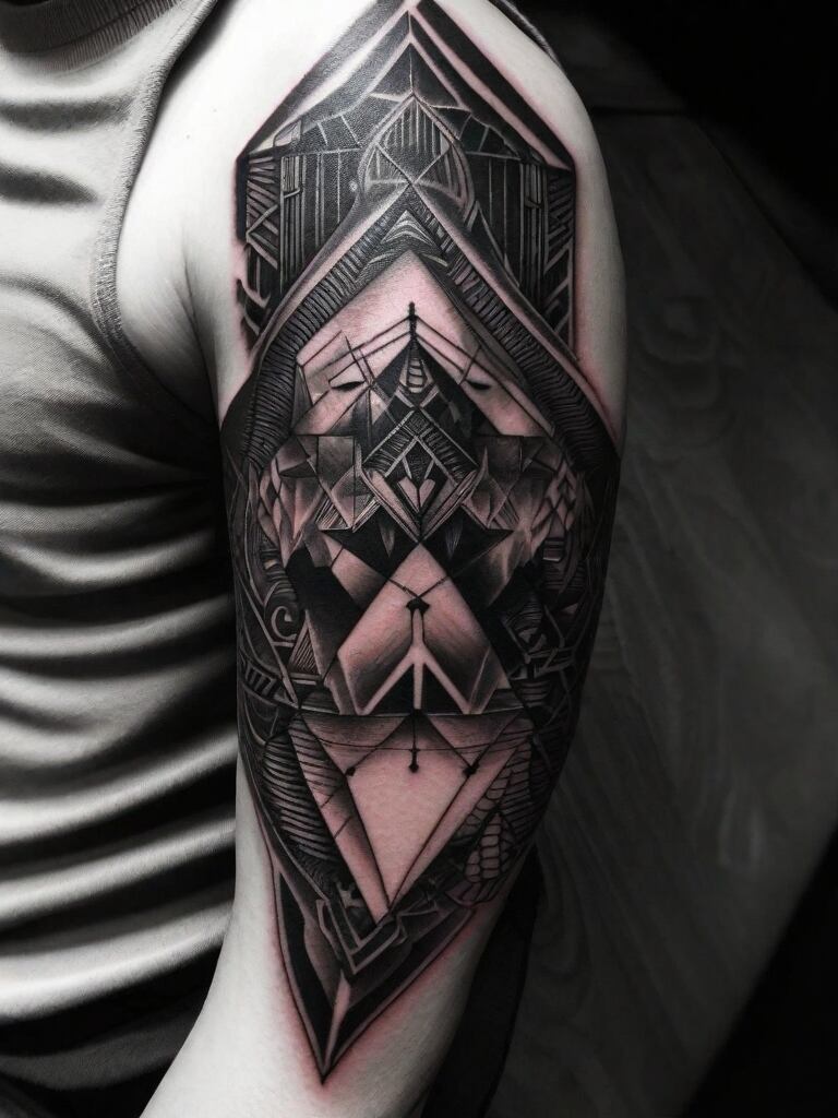 Geometric Designs Tattoo