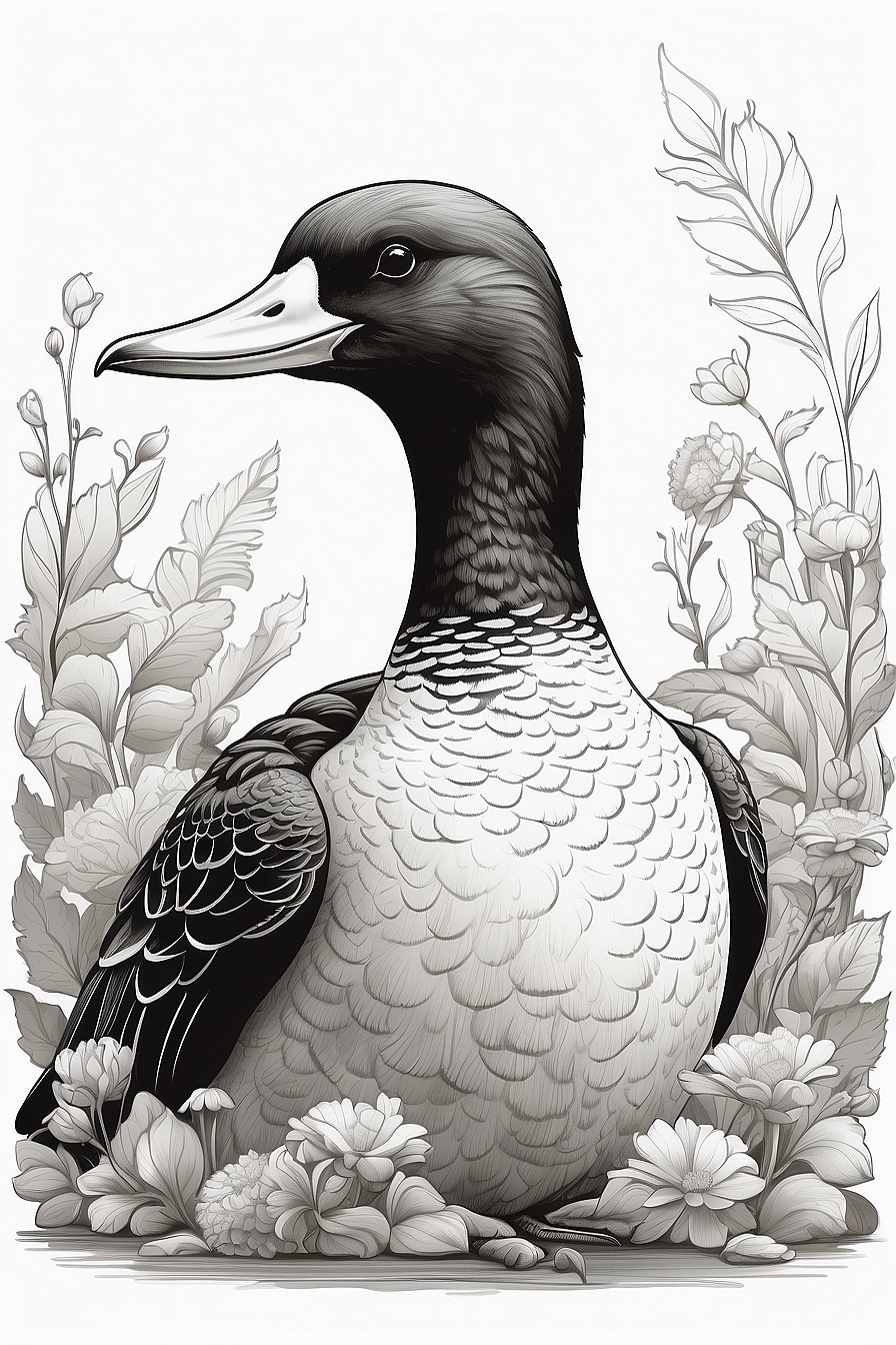 Get Creative with Loon Bird Coloring Pages Today