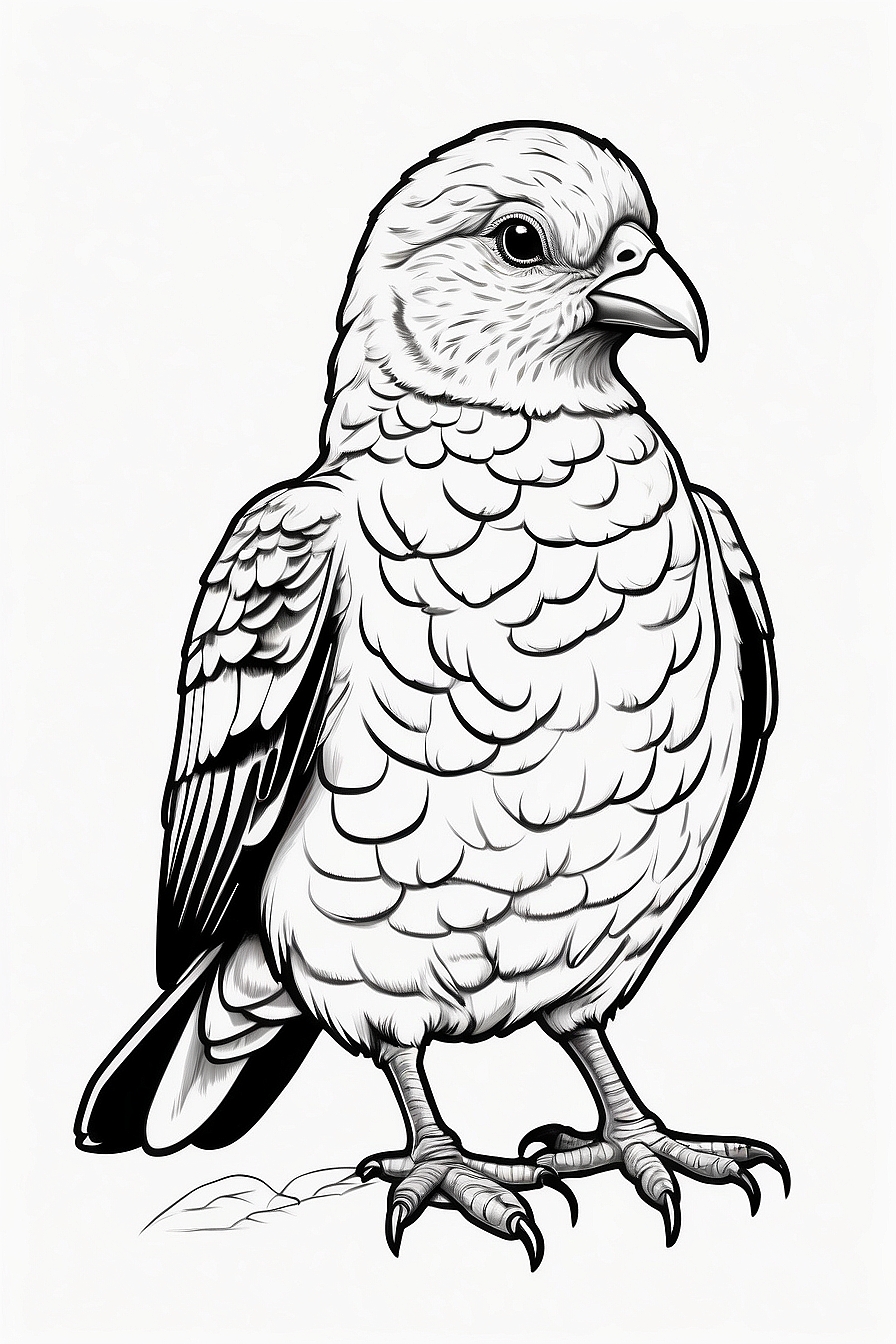 Get Creative with Ptarmigan Birds Coloring Pages