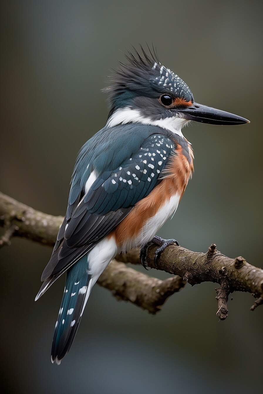 How Rare is a Belted Kingfisher Unveiling the Elusive Blue-crested Jester