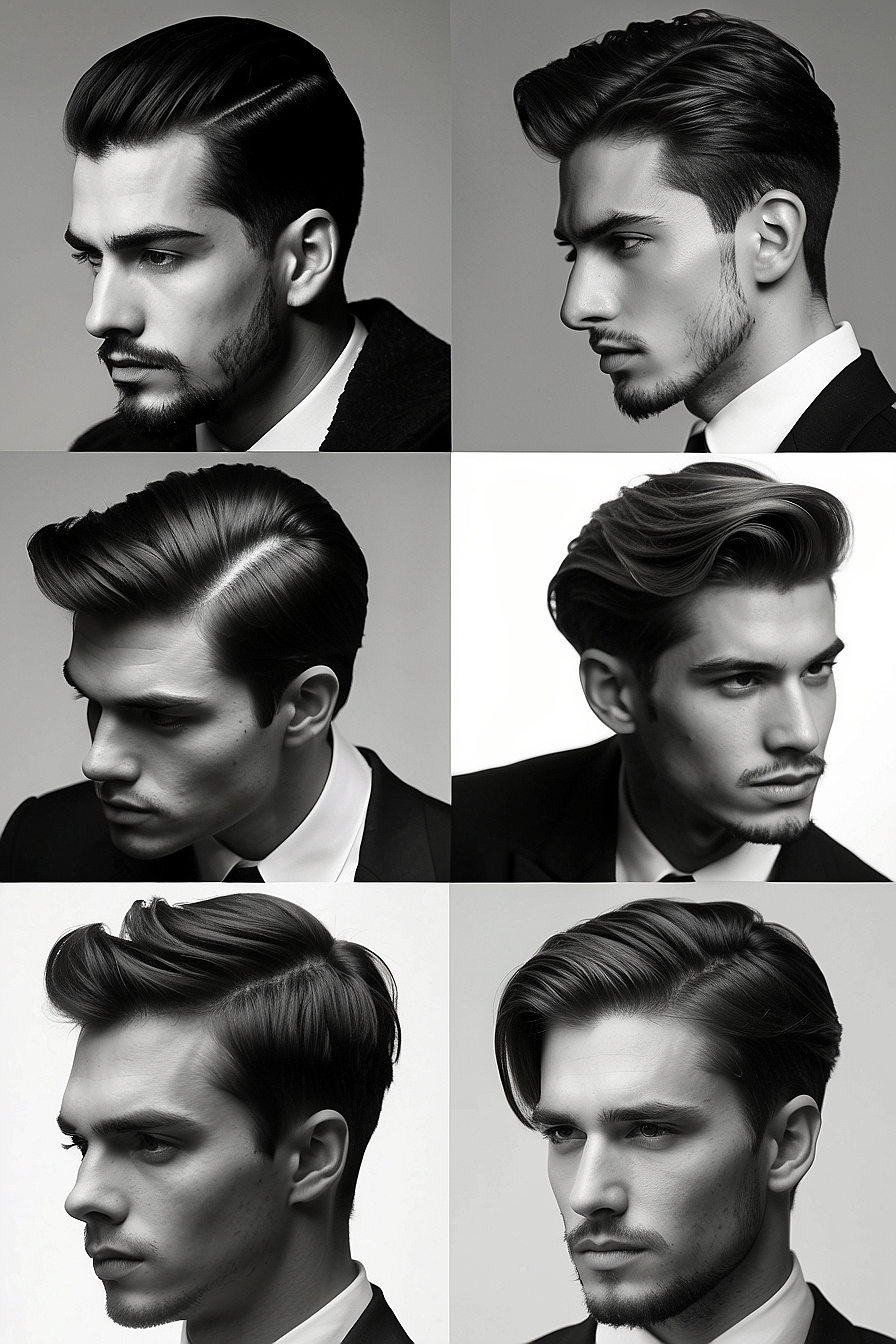 Inspirations for Contemporary Men's Side Parted Hairstyles