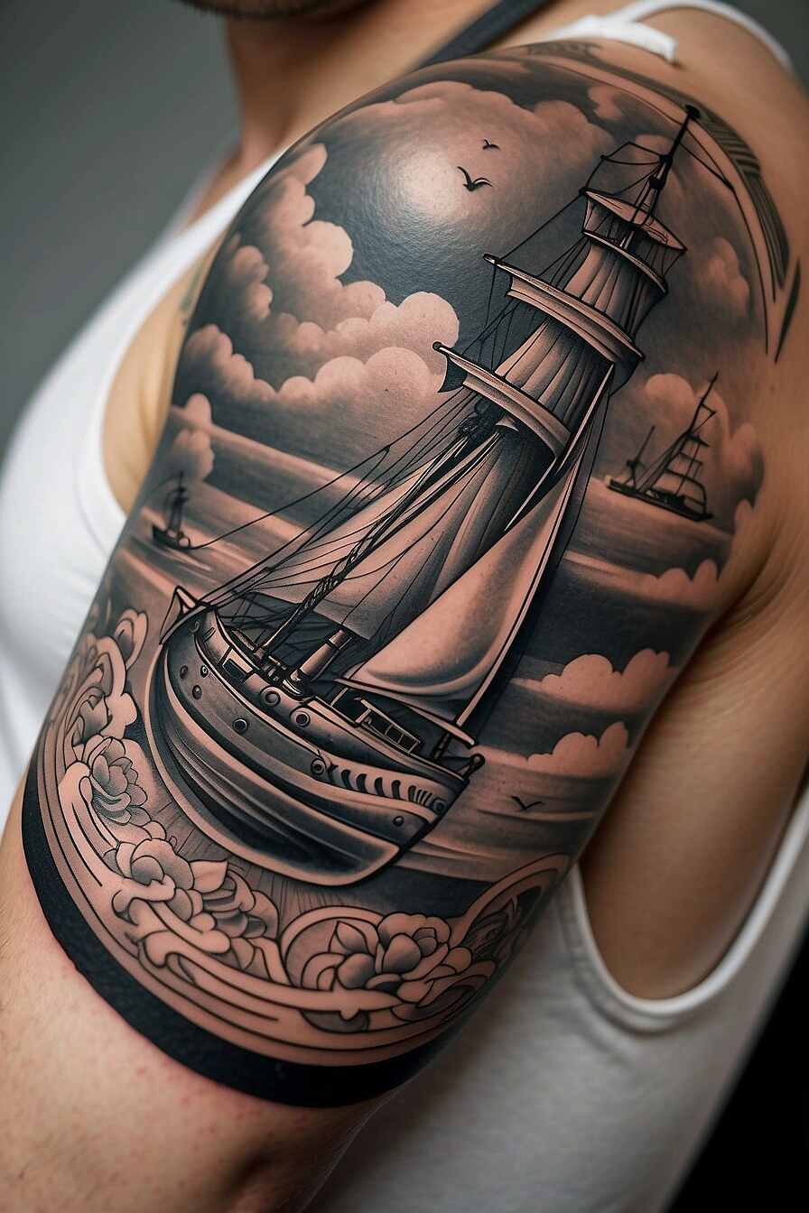 Nautical Motifs Tattoo