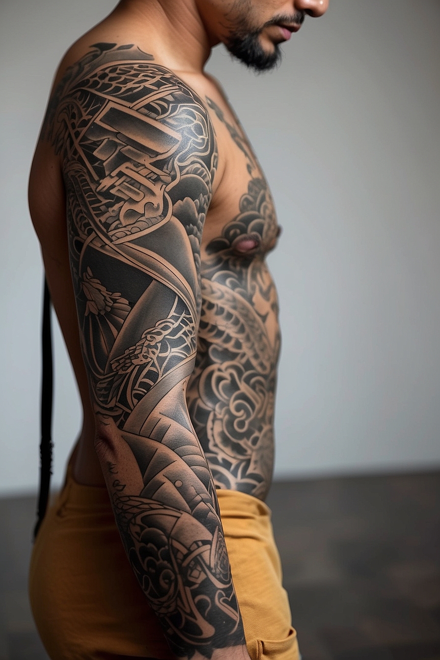 Photo Gallery Stunning Examples of Full Sleeve Oriental Tattoos