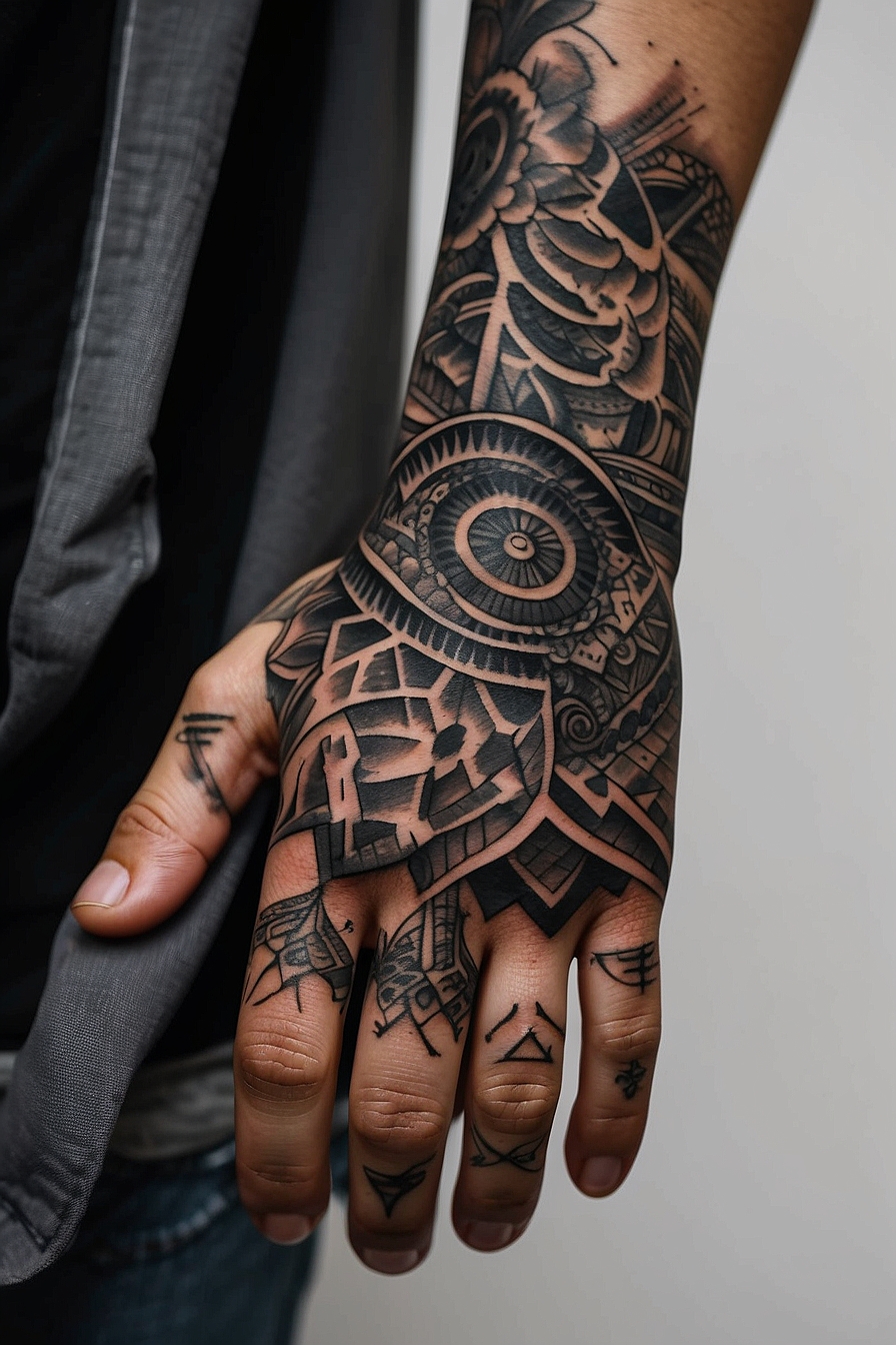 Popular Themes and Motifs in Full Hand Tattoos