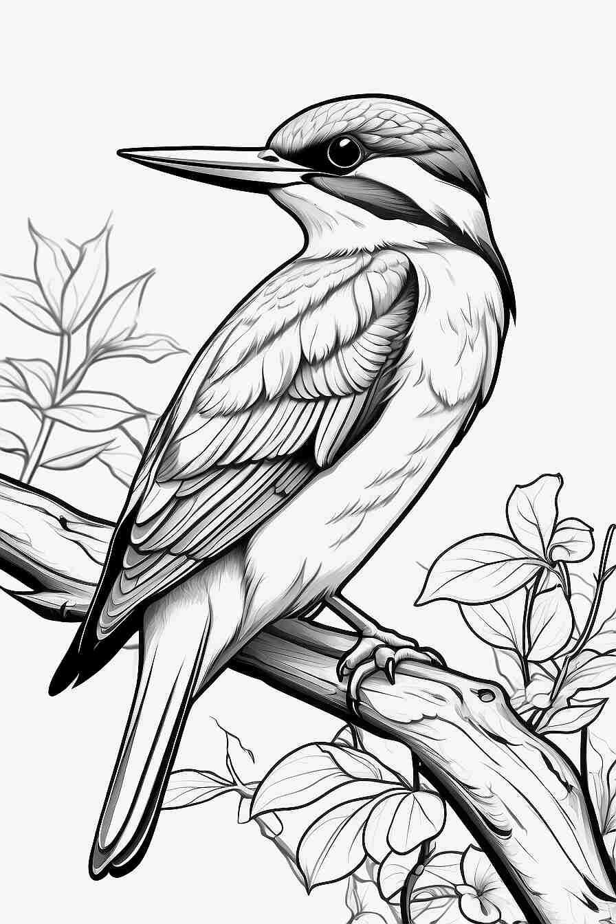 Recommended Bird Books to Pair with Kingfisher Coloring Pages