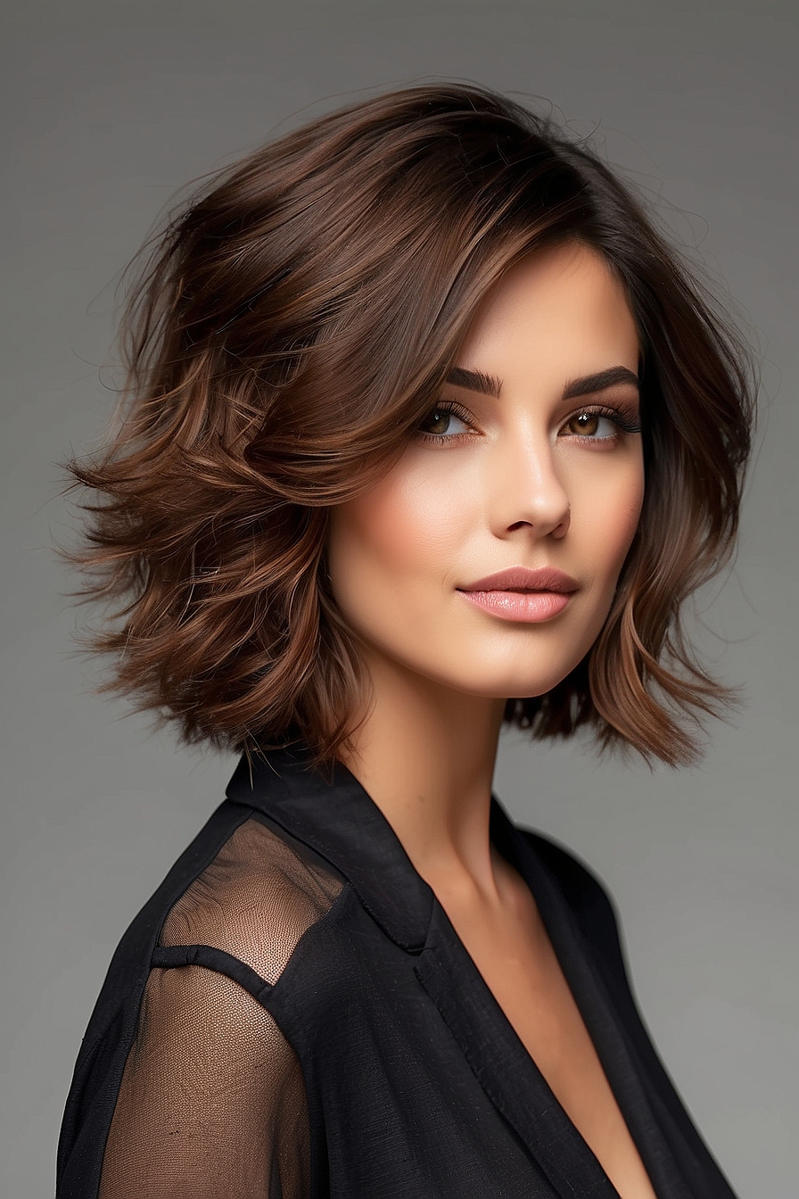 Shoulder Length Bob Hairstyles - Haukam