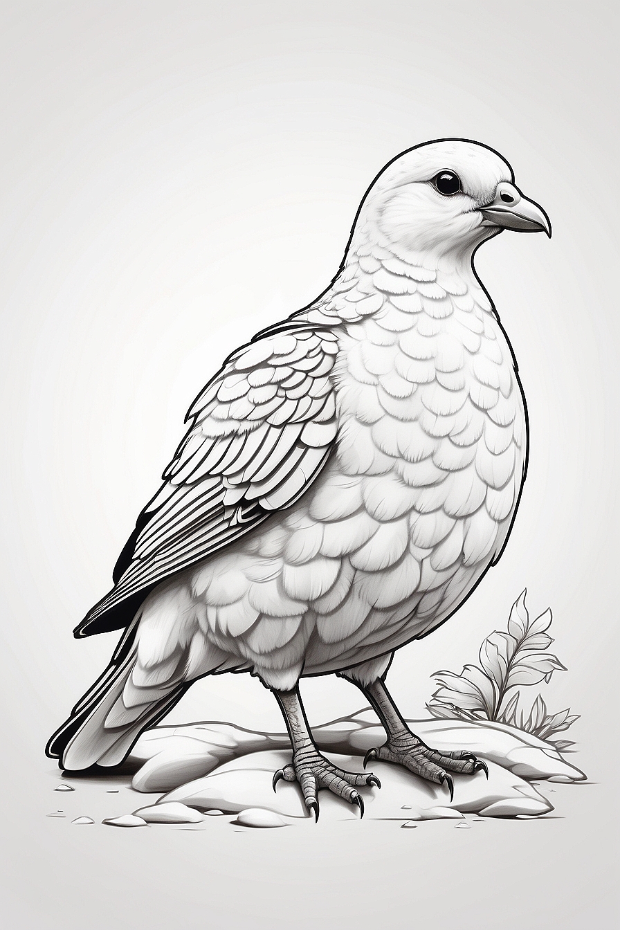 The Importance of Detail in Your Ptarmigan Birds Artwork