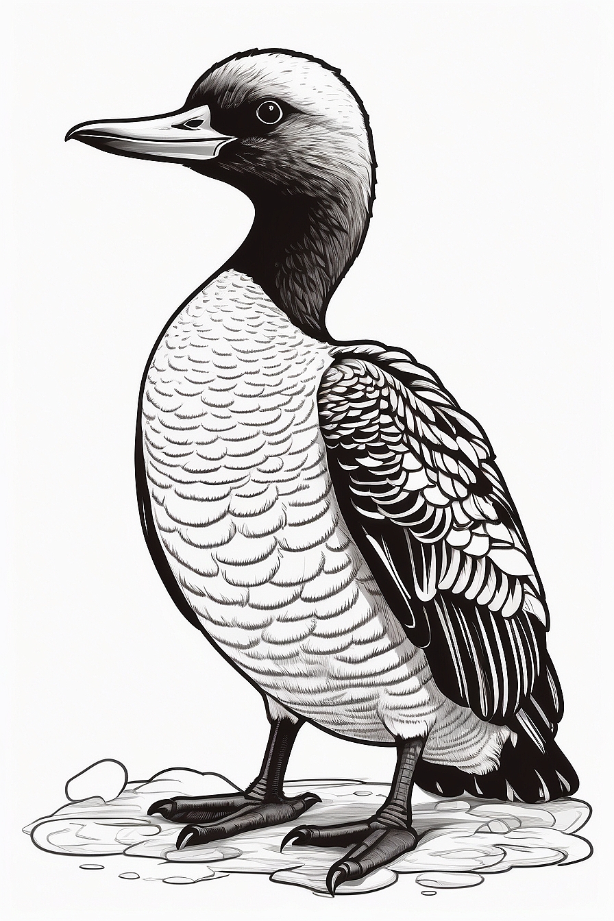 The Relaxing Benefits of Coloring Loon Birds