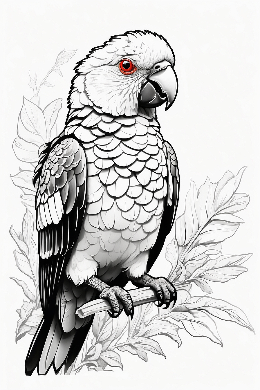 Types of Lorikeet Coloring Pages Available