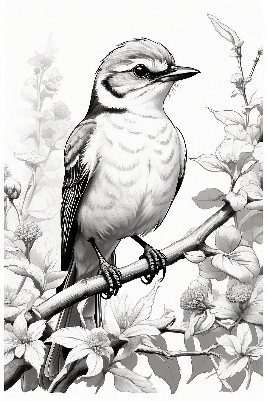 Varieties of Redstart Birds to Explore through Coloring