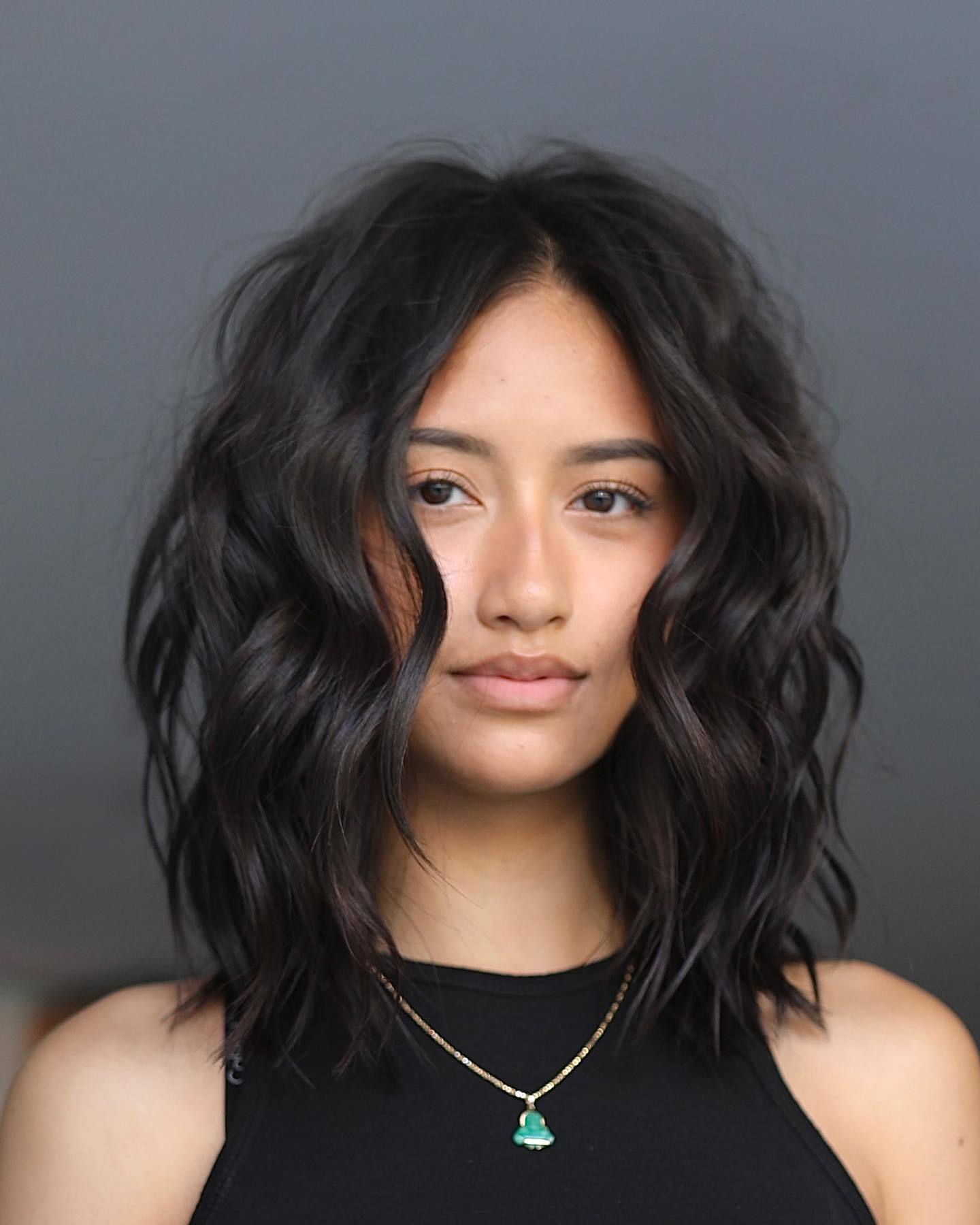 Wavy Long Bob Hairstyles