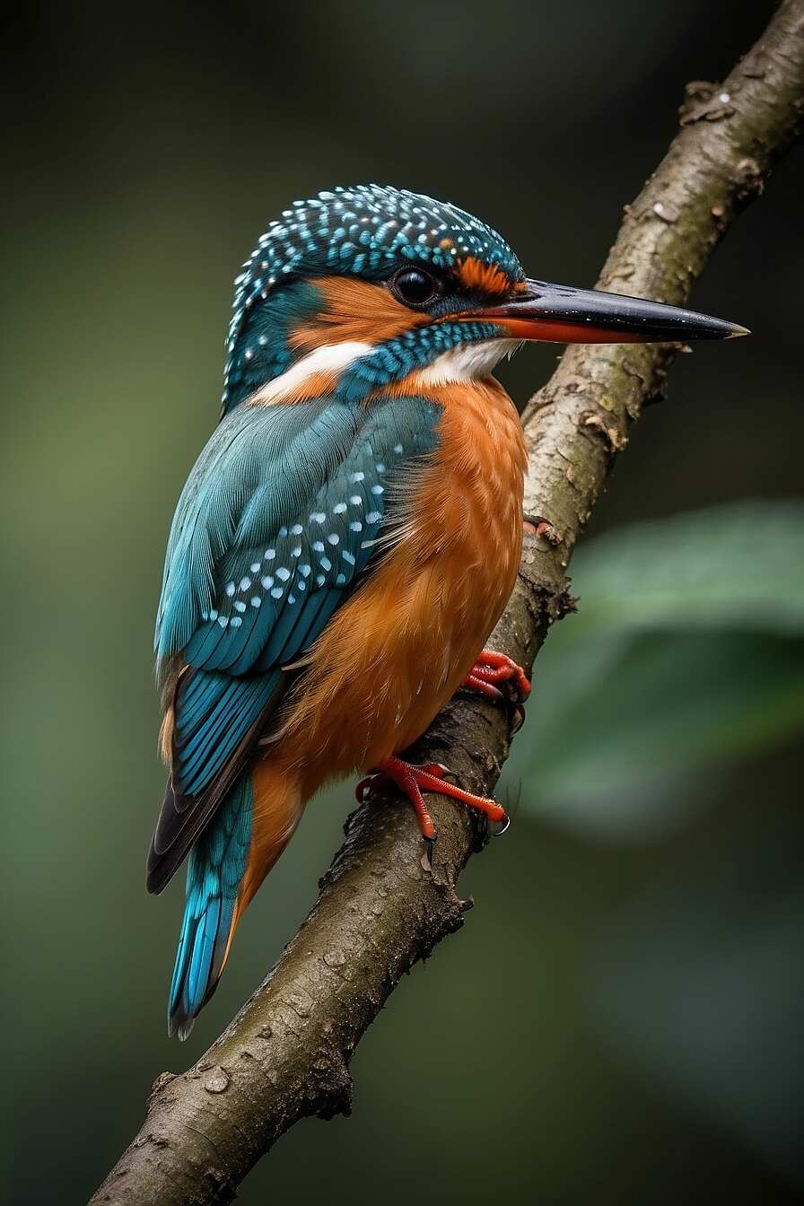 What Color is a Kingfisher Bird Unveiling Nature's Colorful Trickster