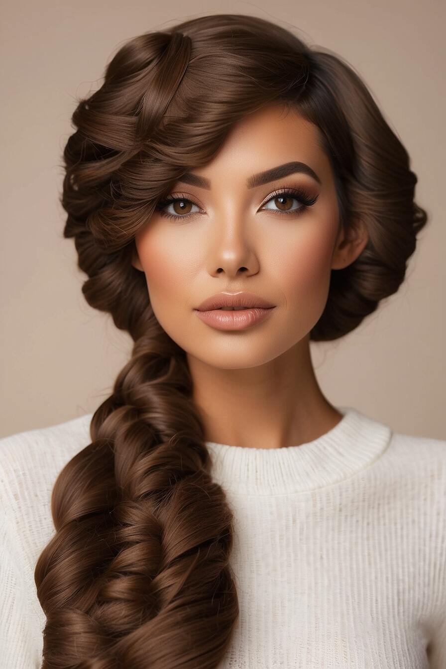 Wool Hair Styles for Ladies-14