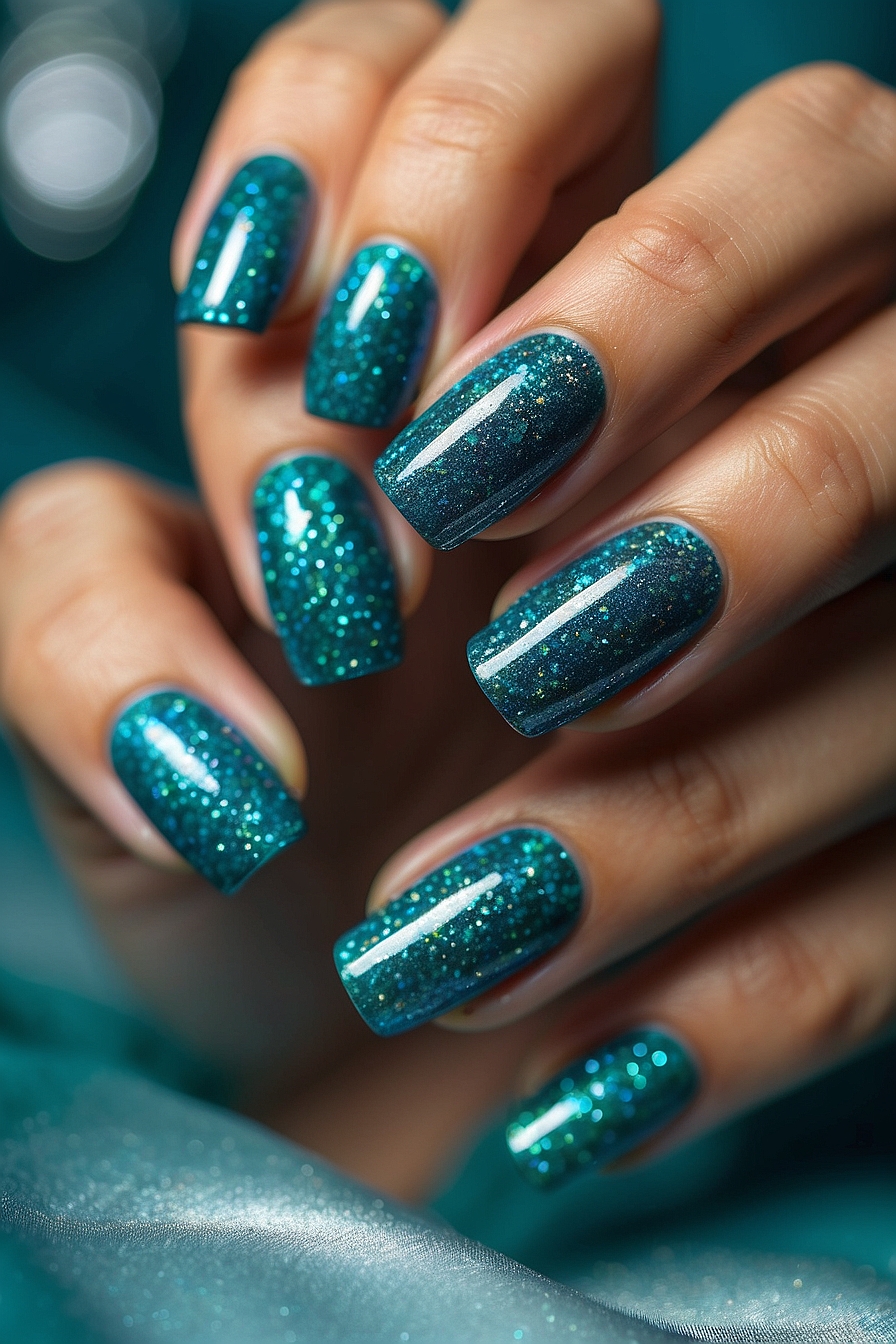 Achieve the Perfect Turquoise Glitter Nails 5 Expert Advice