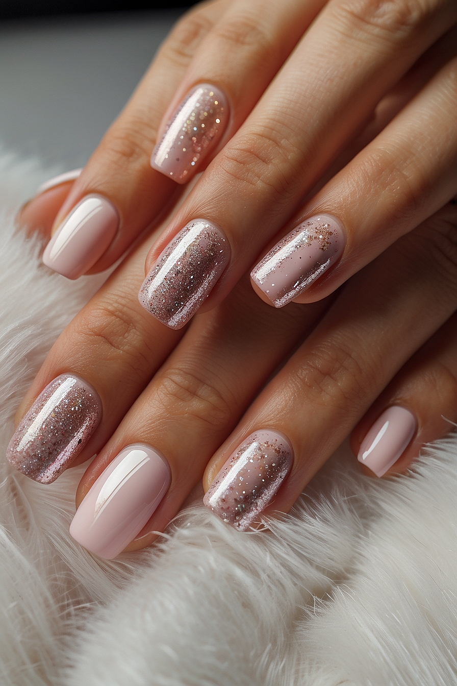 Celebrate the Season with Garland French Tip Nails