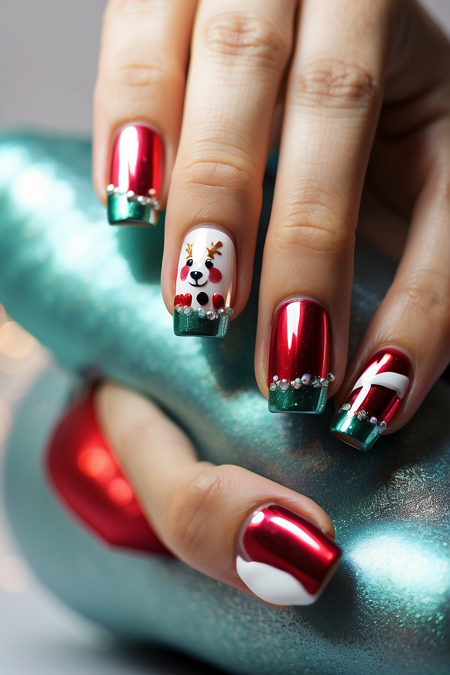 How to Achieve Long-Lasting Christmas Nail Art