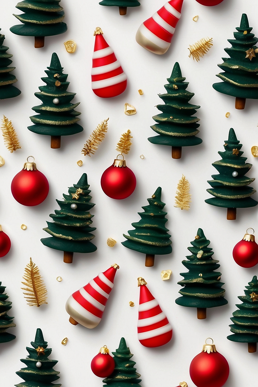 Leonardo Vision XL 10 Adorable Christmas Tree Nail Art Ideas 5