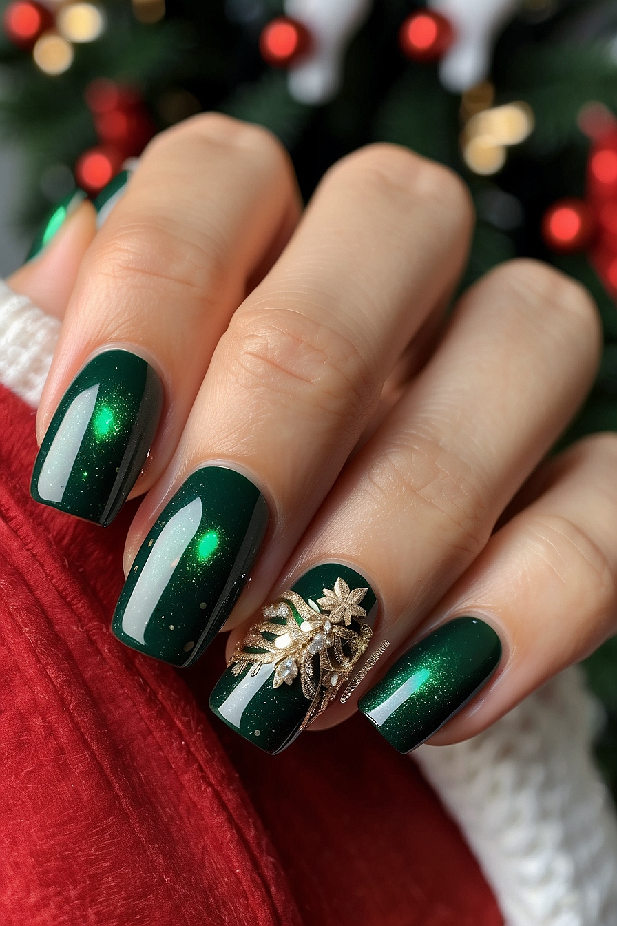 Leonardo Vision XL 10 Trendy Christmas Nail Designs to Try in 4