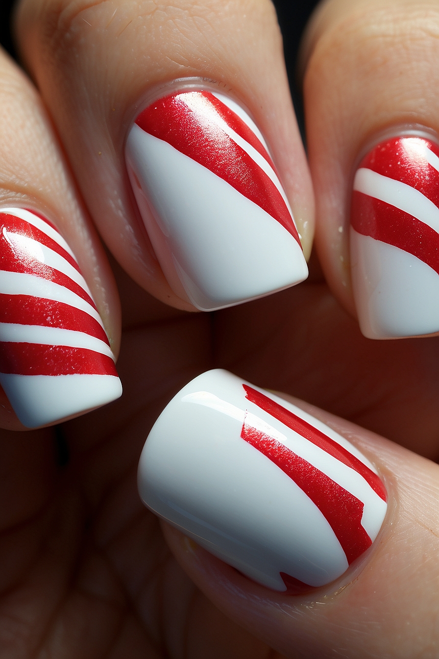 Leonardo Vision XL Achieve Festive Nails with Candy Cane Heart 4