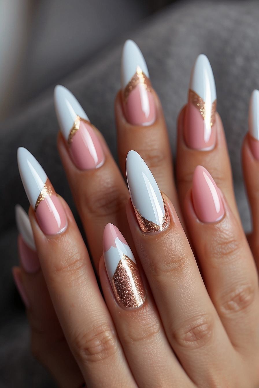 Leonardo Vision XL How to Do Garland French Tip Nails at Home 6