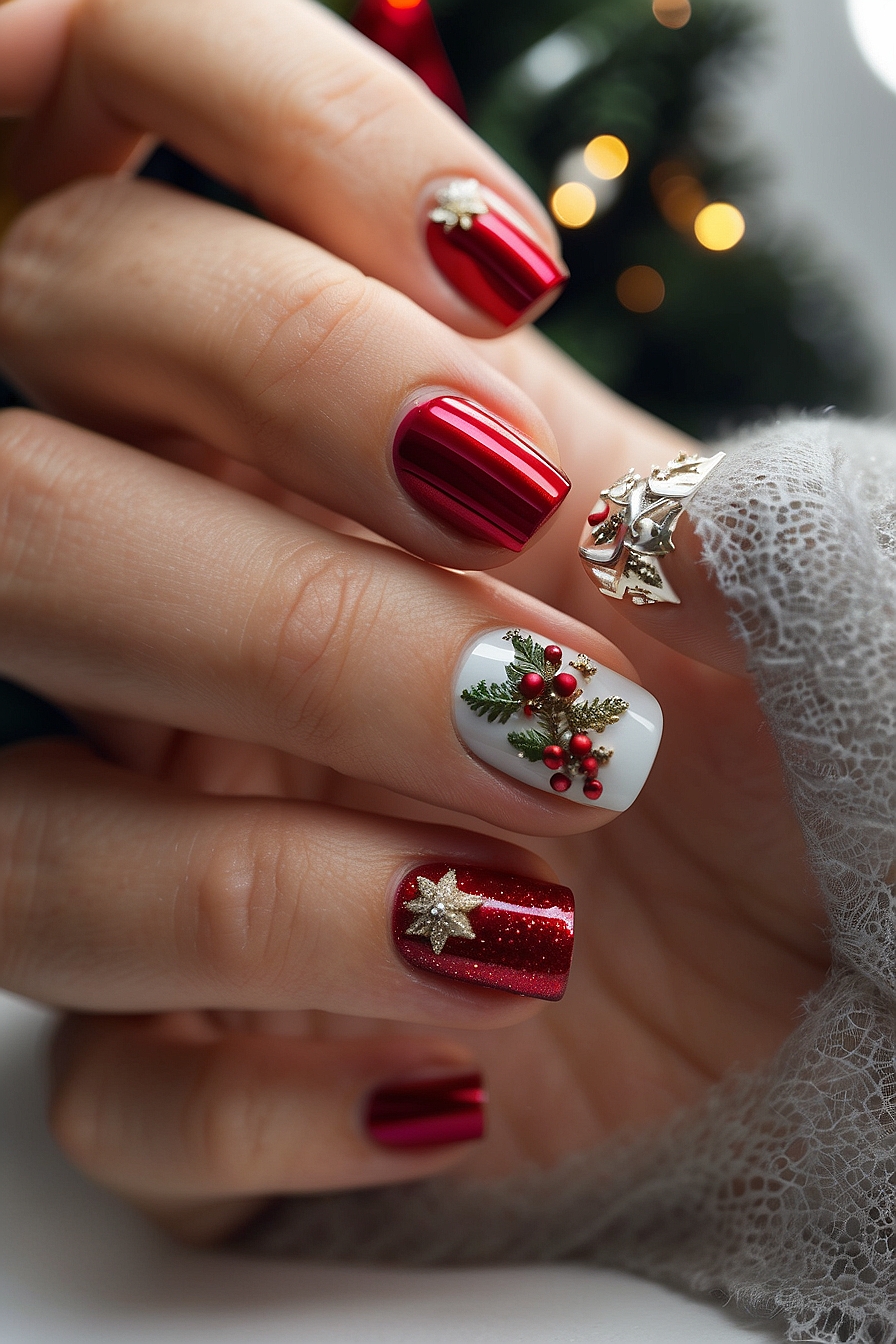 Leonardo Vision XL The Best Christmas Nail Art Ideas of 2023 2