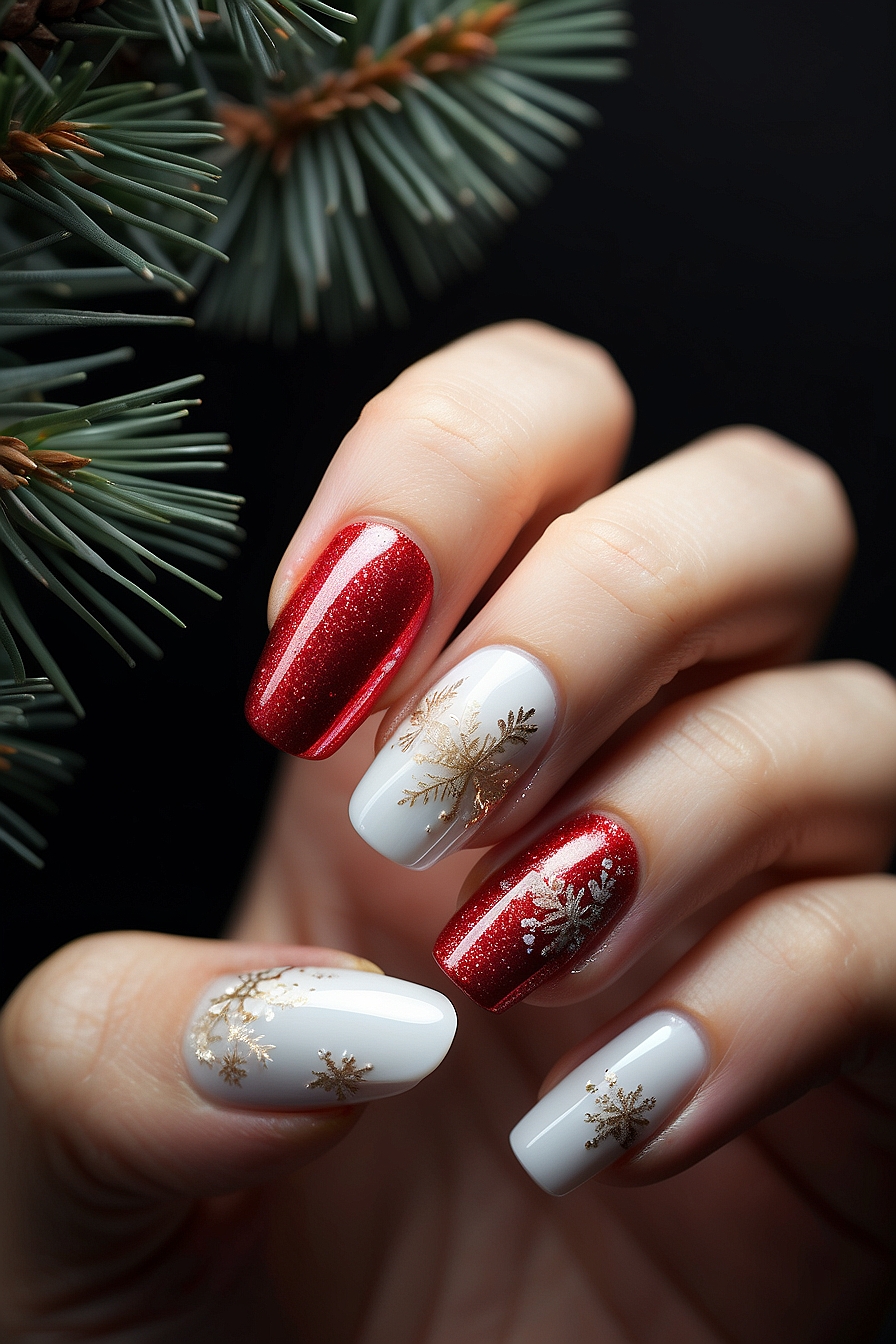 Leonardo Vision XL The Best Christmas Nail Art Ideas of 2023 3