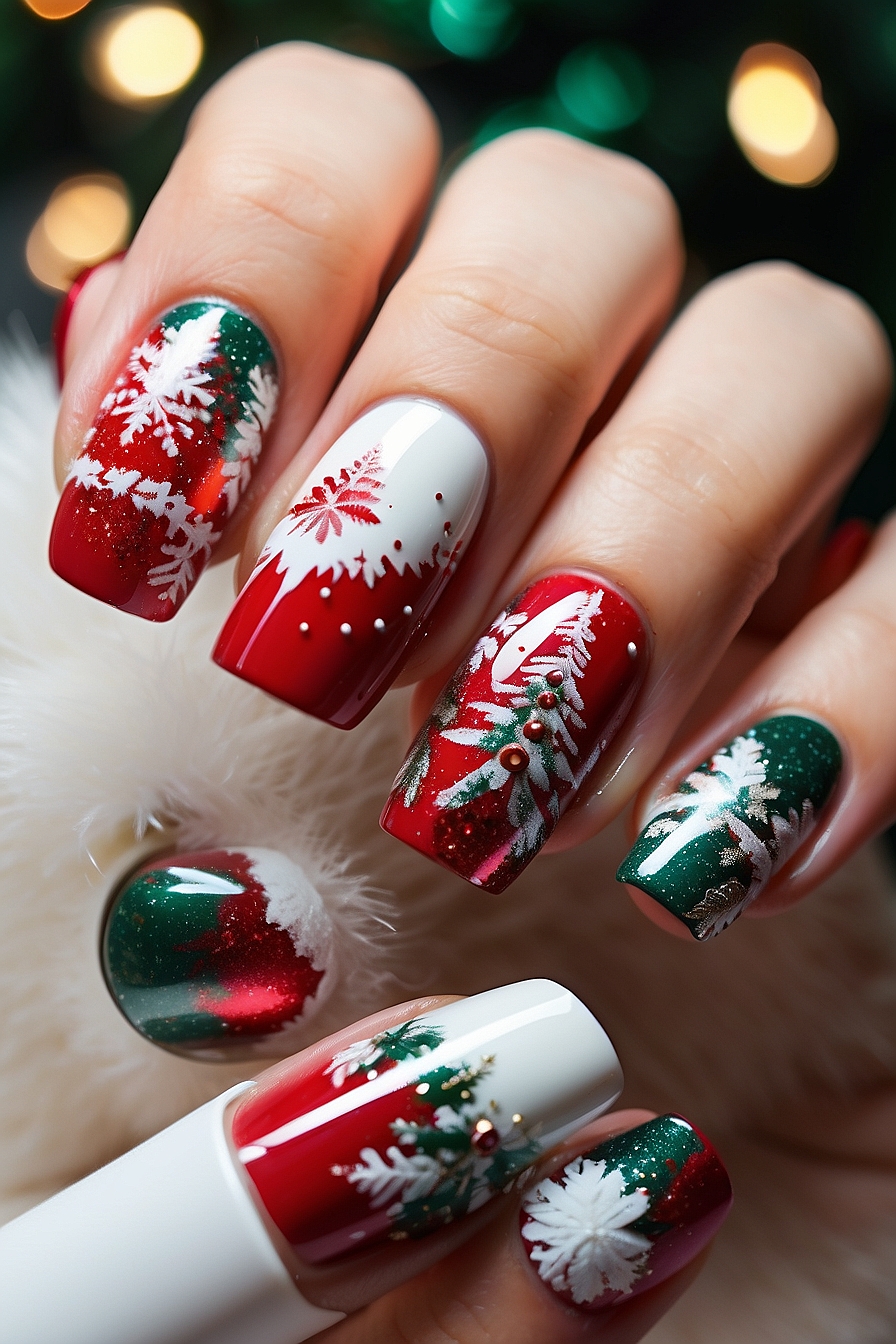 Poinsettia Petals - A Floral Holiday Tribute