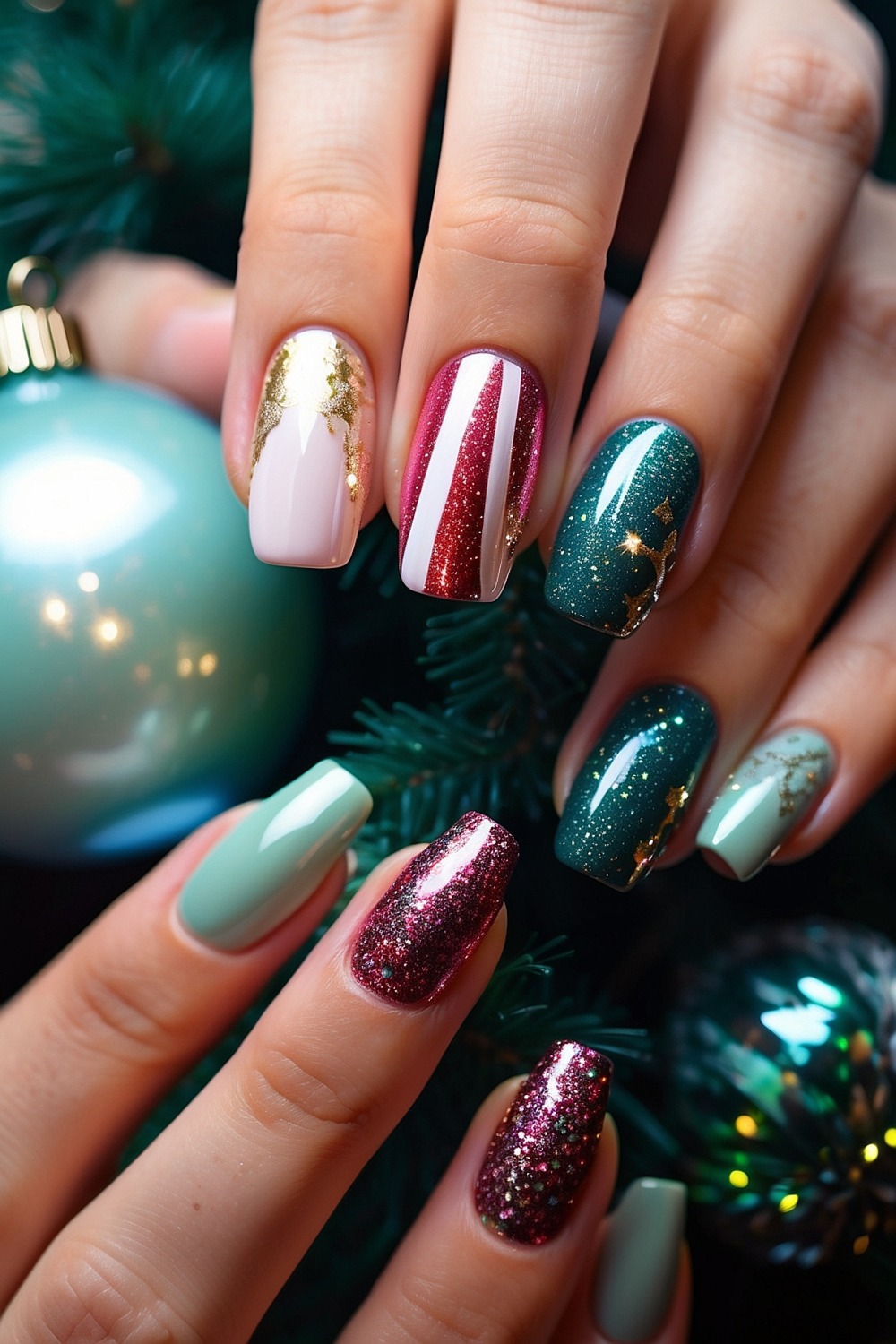 The Elegance of Red and Green Classic Christmas Colors Revamped