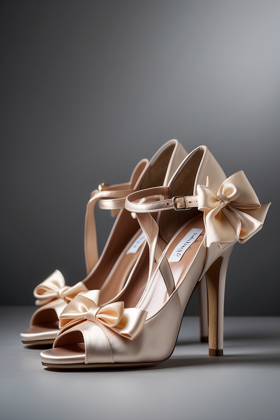 Leonardo Vision XL A pair of elegant heels adorned with delica 0