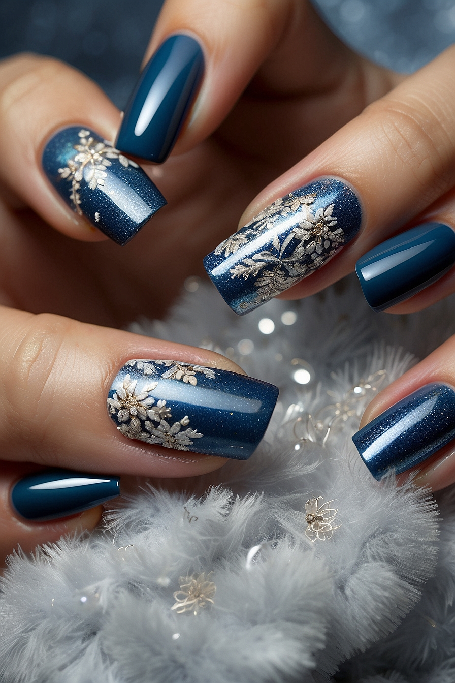 Leonardo Vision XL Snowflake Nail Art a captivating depiction 5