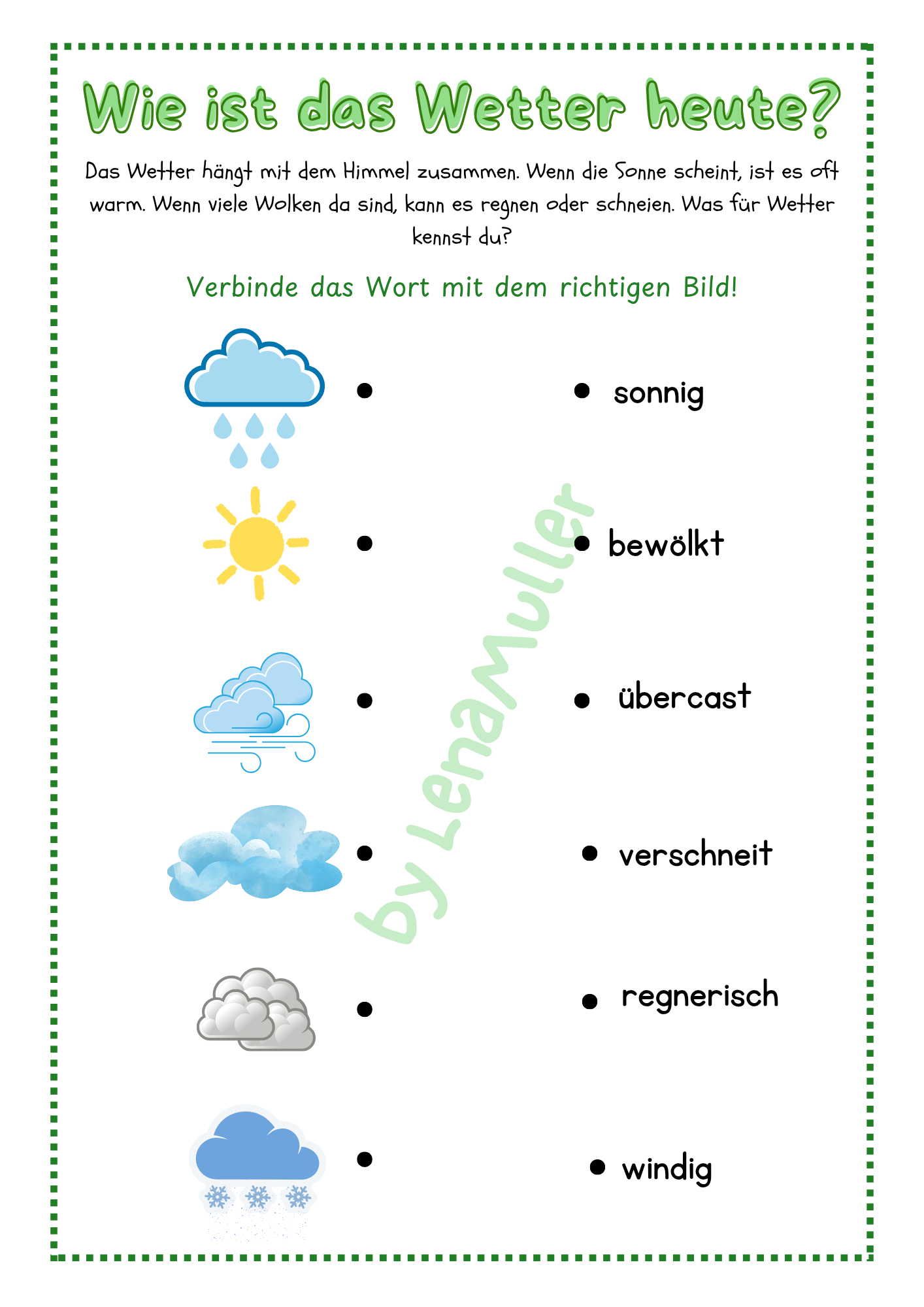 Blue Illustrative Weather Matching Worksheet 20250315 124136 0000