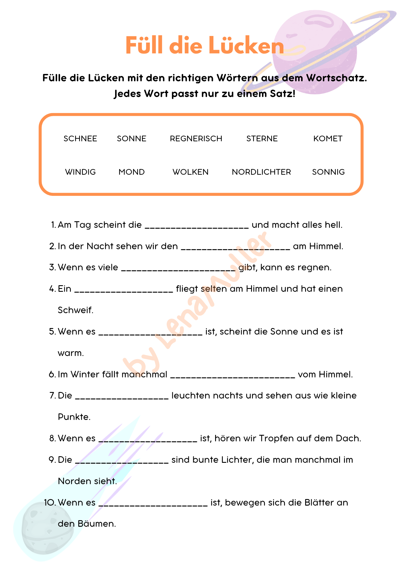 White Colorful Prepositions Of Place Grammar And Vocabulary Practice